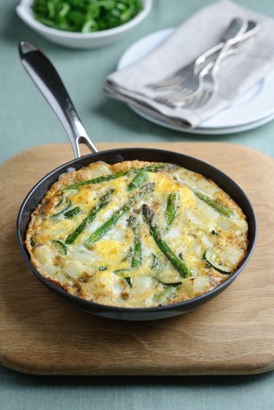 British Asparagus Tortilla