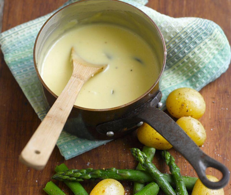 Somerset Fondue with British Asparagus & New Potatoes